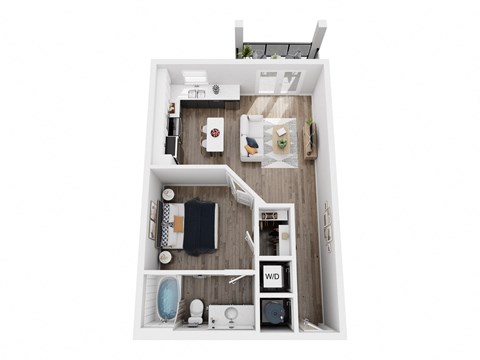 a1 floor plan studio apartments for rent